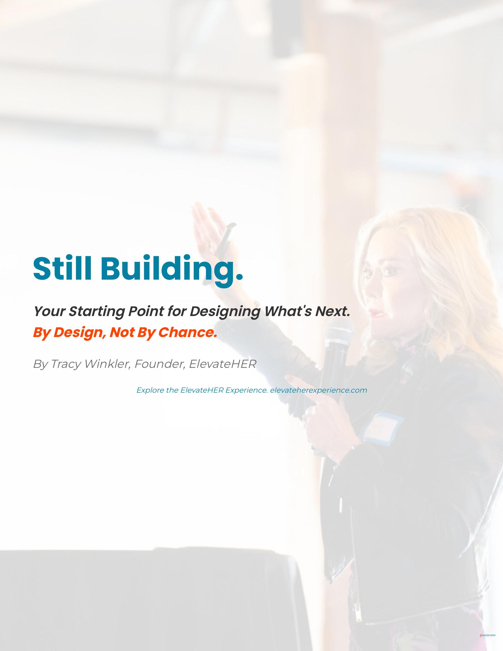 Still Building guide cover